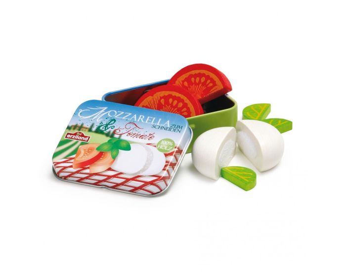 ERZI Mozzarella et Tomates en Bois - Ds 3 ans