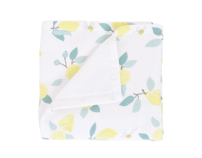 LITTLE CREVETTE Couverture Bb en Double-Gaze - Limonade