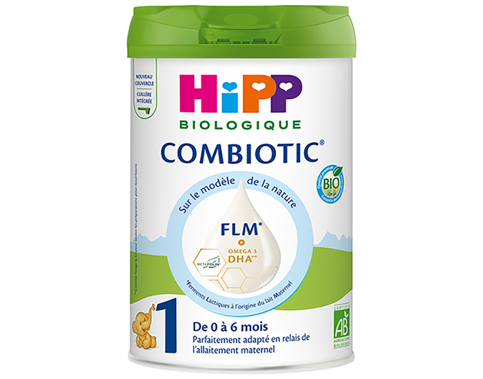 HIPP Lait pour Nourrisson 1 Combiotic FLM - De 0  6 mois - 800 g