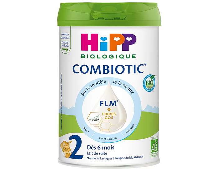 HIPP Lait de Suite 2 Combiotic FLM - De 6  12 mois - 800 g