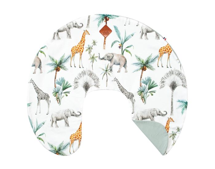 SEVIRA KIDS Housse pour Coussin d'Allaitement Ergonomique - Safari