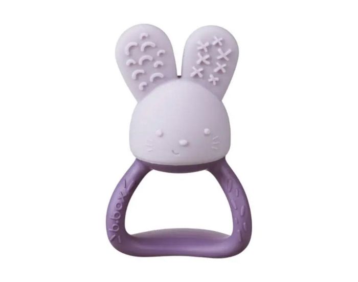 B.BOX Lapin de Dentition Rafrachissant - Violet - Ds 3 mois 