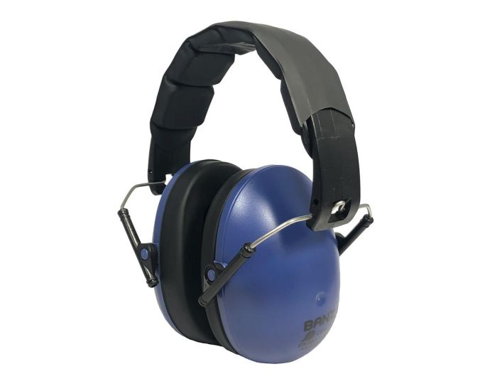 BABY BANZ Casque Anti Bruit pour Enfant - Bleu Nuit - Ds 3 ans