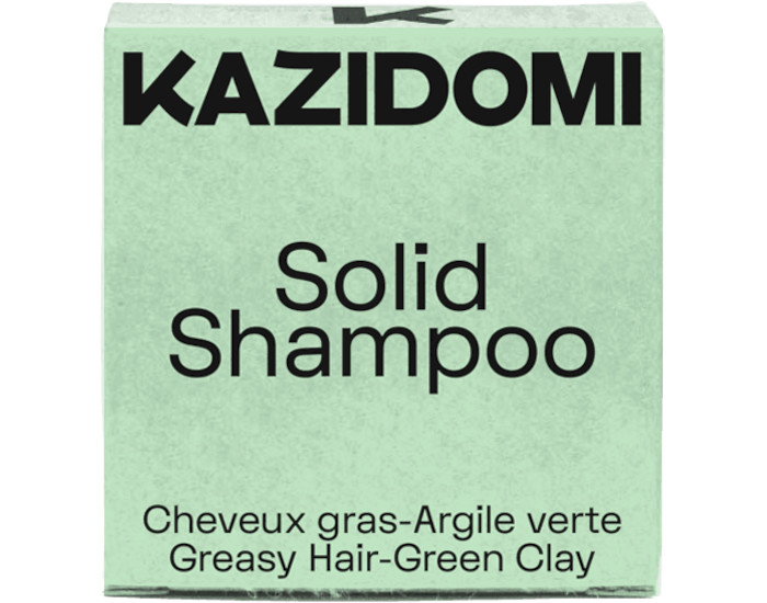 KAZIDOMI Shampoing Solide Cheveux Gras - 80 g