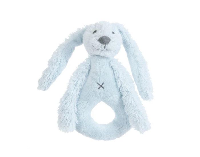 HAPPY HORSE Hochet Lapin Richie - Bleu - Ds la naissance