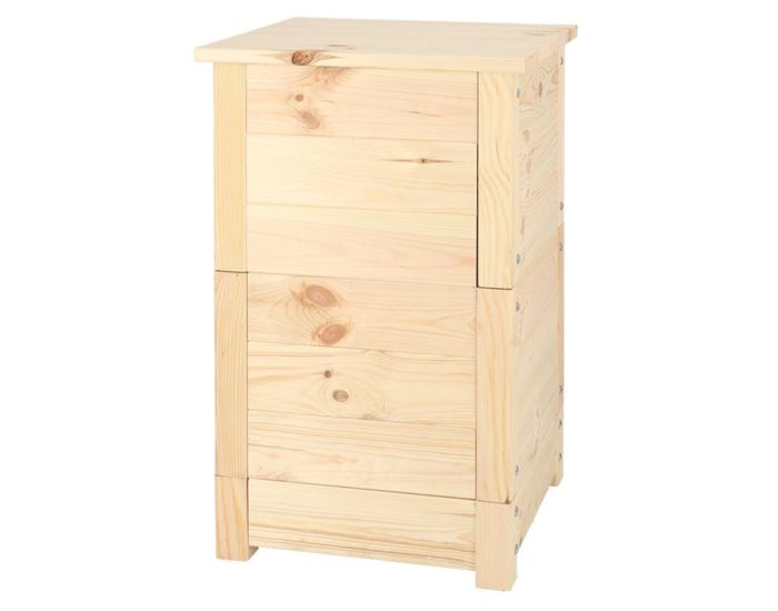 ESSCHERT DESIGN Lombricomposteur en Bois Naturel - Ds 8 ans