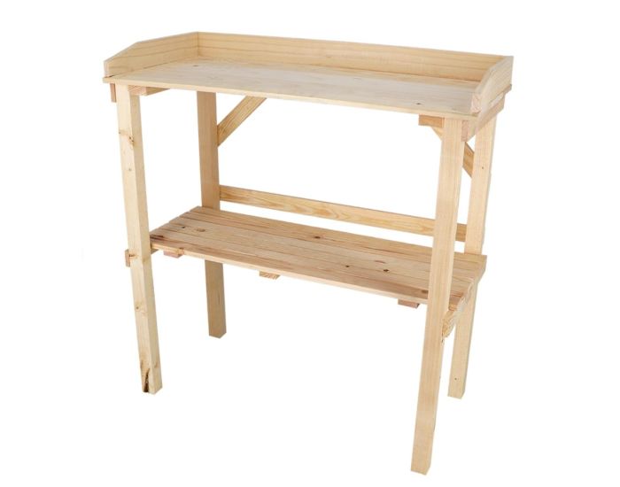 ESSCHERT DESIGN Table  Rempoter en Bois Naturel - Ds 6 ans