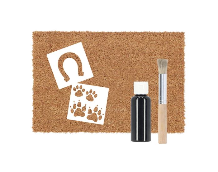 ESSCHERT DESIGN DIY Paillasson Empreintes d'Animaux - Ds 4 ans