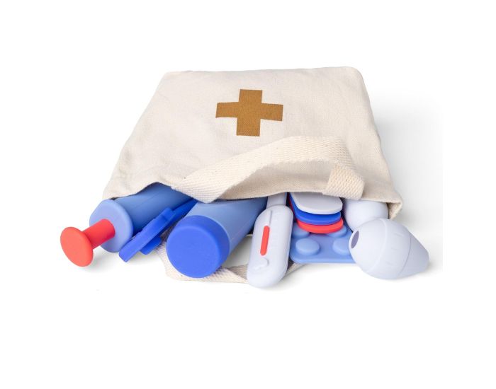 LITTLE L Set de Docteur en Silicone - Ds 3 ans