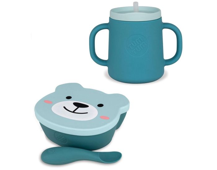 TUMTUM Pack Bol et Tasse DME - Bleu