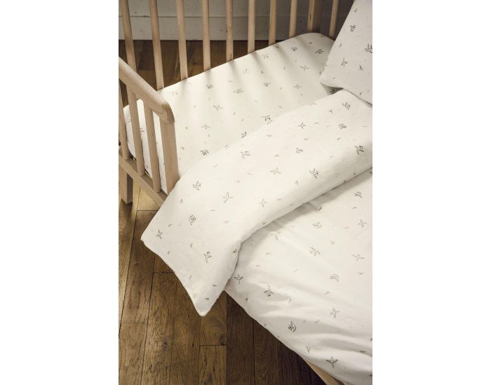 KADOLIS Housse de Couette Coton Bio Bb - L'envole