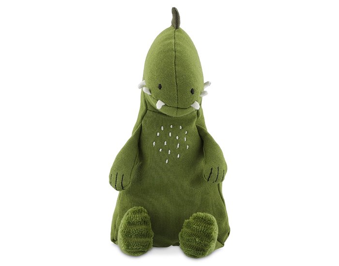 TRIXIE Petite Peluche en Coton Bio Mr Dino - Ds la naissance