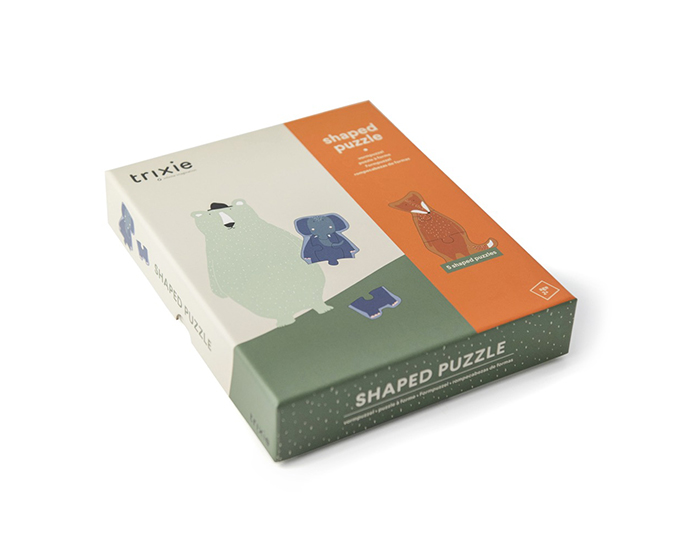 TRIXIE Puzzle Animaux - Ds 2 ans 