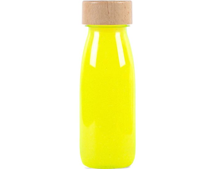 PETIT BOUM Bouteille Sensorielle - Jaune Fluorescente - Ds 3 mois 