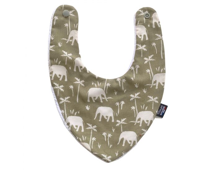 MON JOLI BAVOIR Bavoir Bandana - Elphants