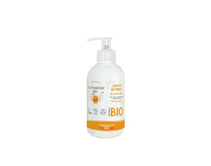 ALPHANOVA Lave Toi Les Mains ! Gel Lavant Bio - Abricot - 250 ml