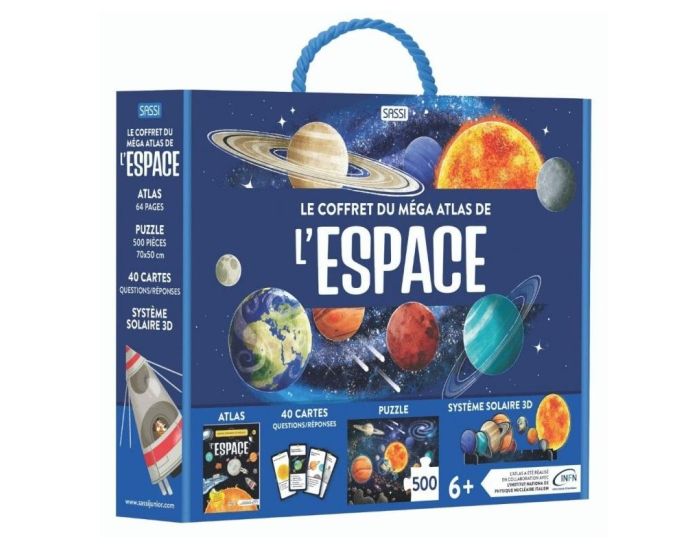 SASSI JUNIOR Mga Atlas de l'Espace - Ds 6 ans