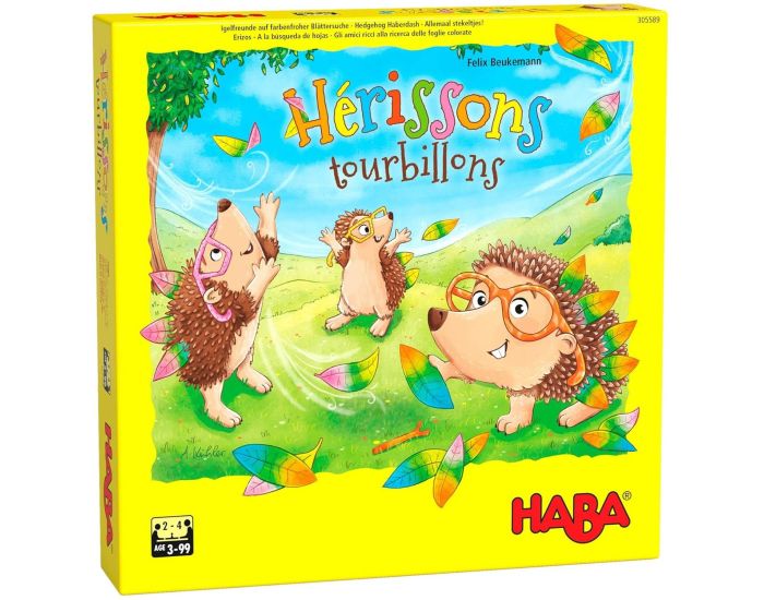 HABA Jeu Hrissons Tourbillon - Ds 3 ans