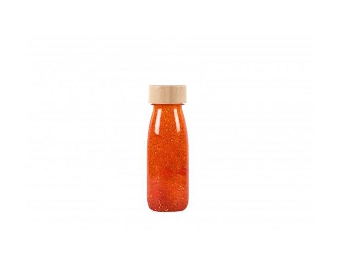 PETIT BOUM Bouteille Sensorielle - Float - Orange - Ds 3 mois 