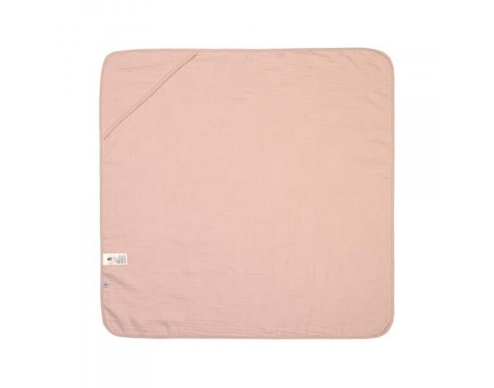 LSSIG Cape de Bain en Mousseline - Rose Poudr