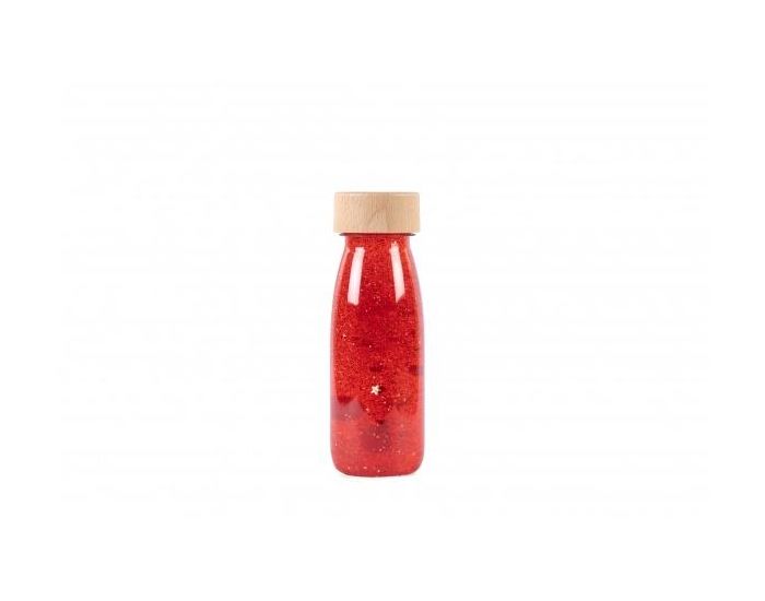 PETIT BOUM Bouteille Sensorielle - Float - Rouge - Ds 3 mois 