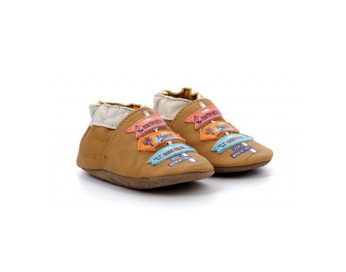 ROBEEZ Chaussons Cuir Seek Adventure