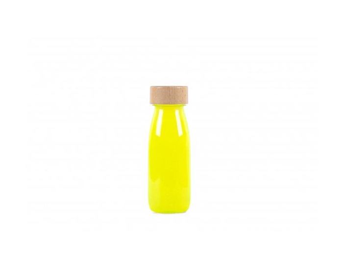 PETIT BOUM Bouteille Sensorielle - Float - Jaune Fluo - Ds 3 mois 