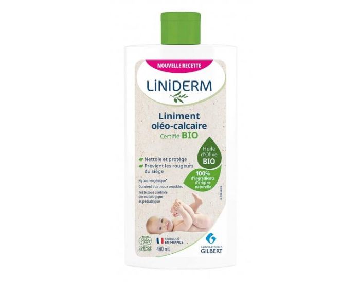 LINIDERM Liniment Olo-Calcaire Bio - 480 ml