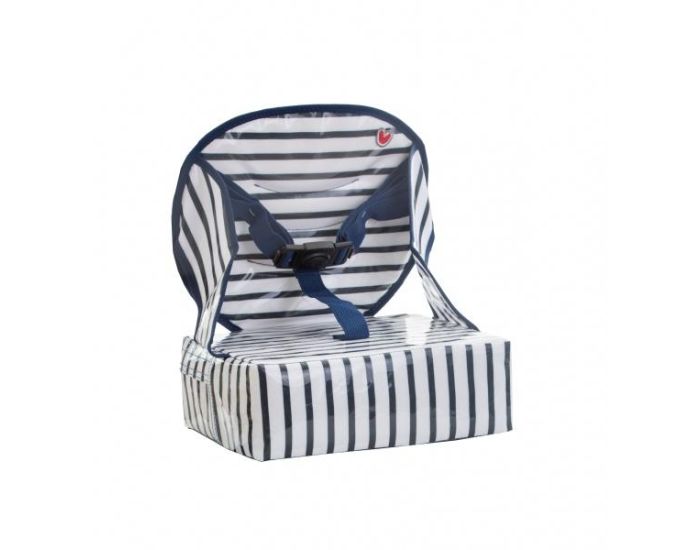 BABYTOLOVE Rehausseur Easy Up Blue Stripes - Ds 6 mois 