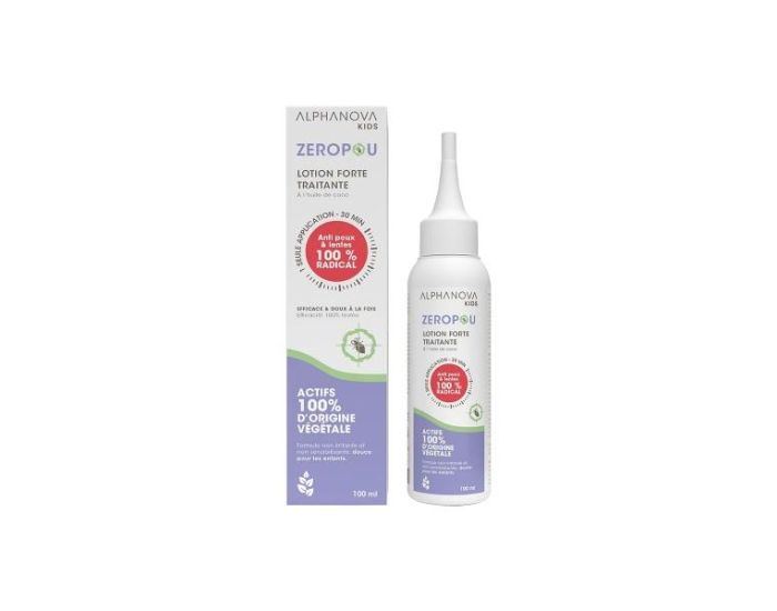 ALPHANOVA Traitement Anti Poux Zeropou - 100 ml 