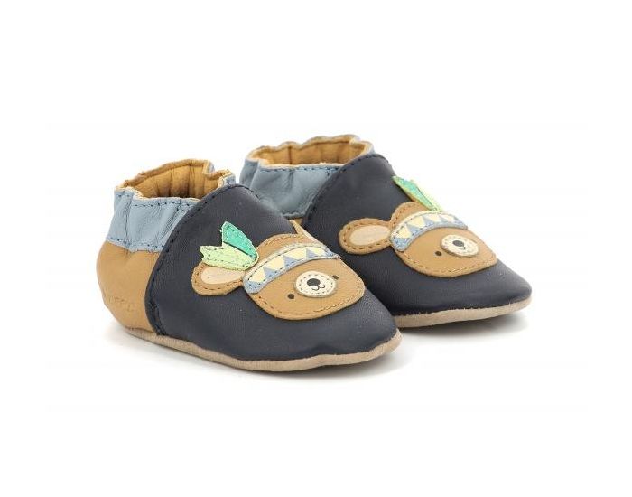 ROBEEZ Chaussons Cuir Baby - Forest Game 23/24