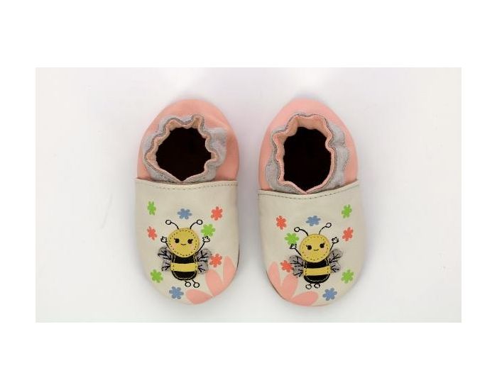 ROBEEZ Chaussons Cuir Bee Careful