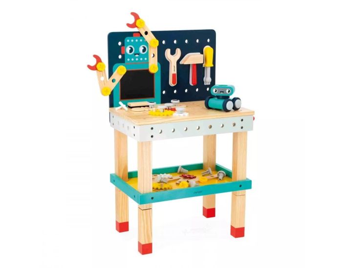 JANOD Grand tabli Robot Brico'Kids - Ds 3 ans 