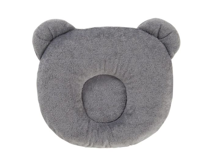 CANDIDE Coussin Cale Tte Bb P'tit Panda - Gris Fonc 