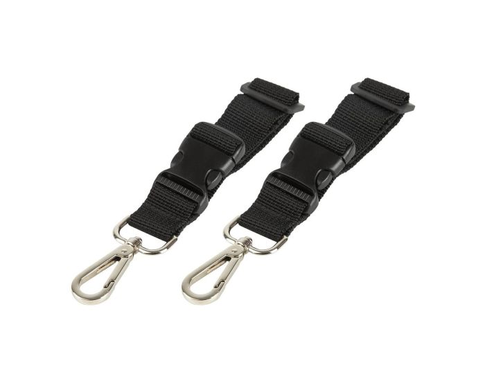 TINEO Lot de 2 Attaches Poussette - Universelles pour Sac  Langer