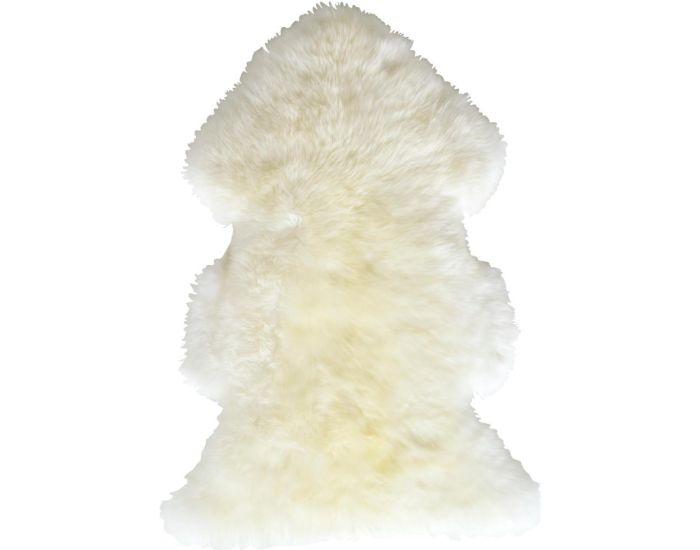 NATTIOT Tapis Enfant - Sheepskin Douchka - Ivoire - 67 x 100 cm