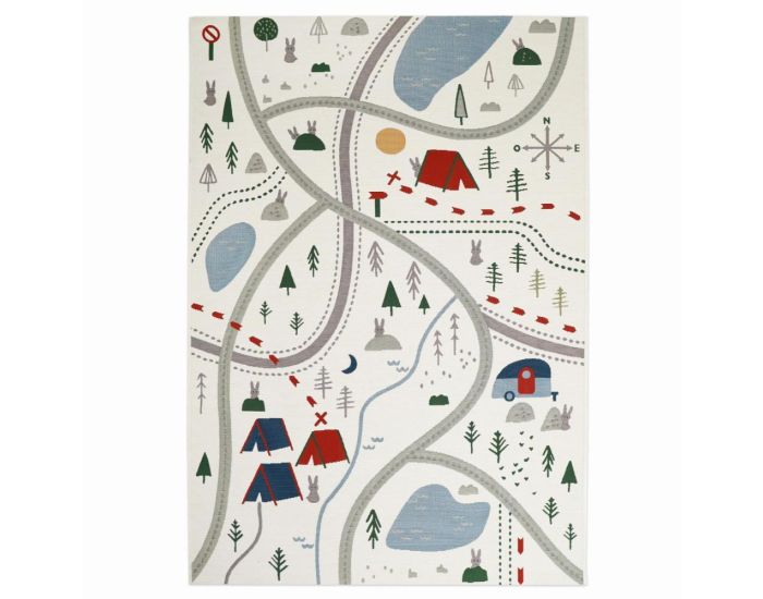 NATTIOT Tapis Enfant - Little Camper