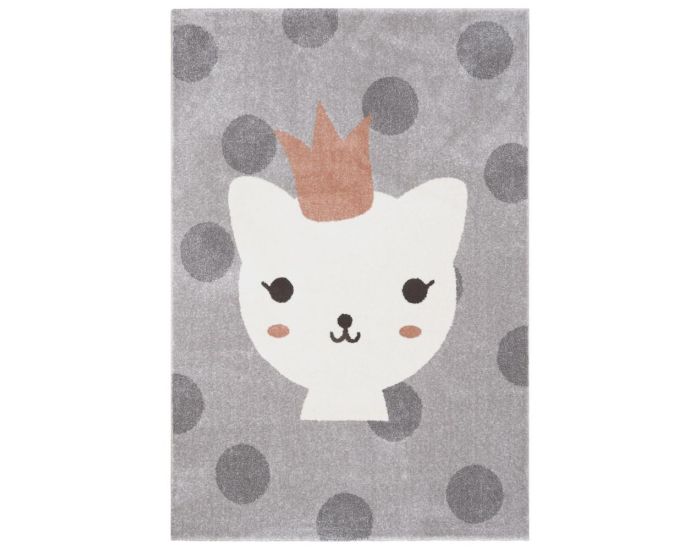 NATTIOT Tapis Enfant - Princesse Lola Polka 