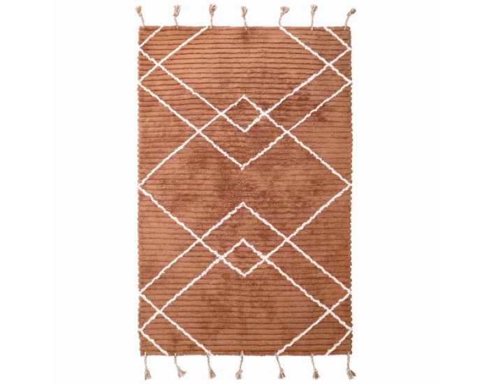 NATTIOT Tapis Coton - Lssa - Toffee 