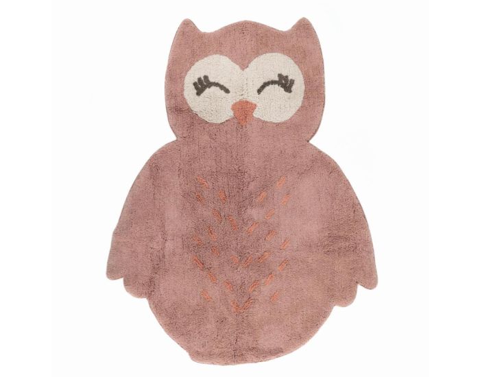 NATTIOT Tapis Coton - Hibou - Little Pepa