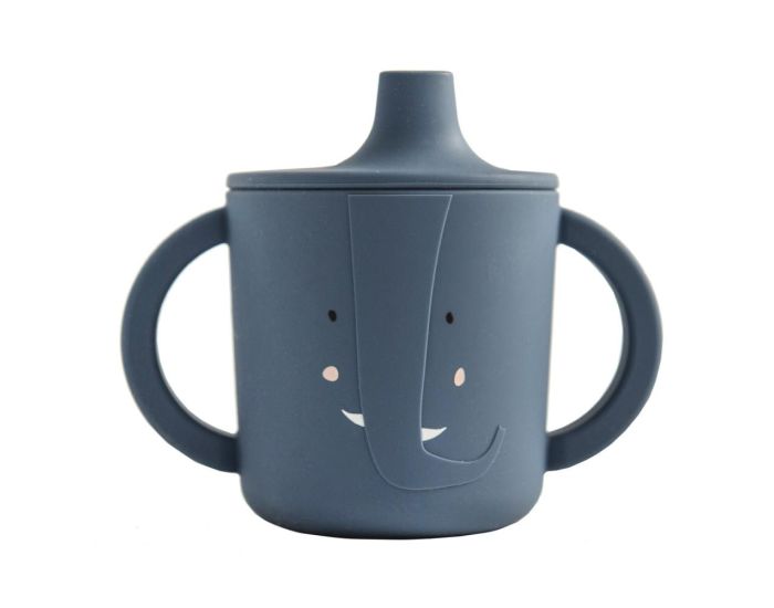 TRIXIE Tasse d'Apprentissage en Silicone - Mrs. Elephant