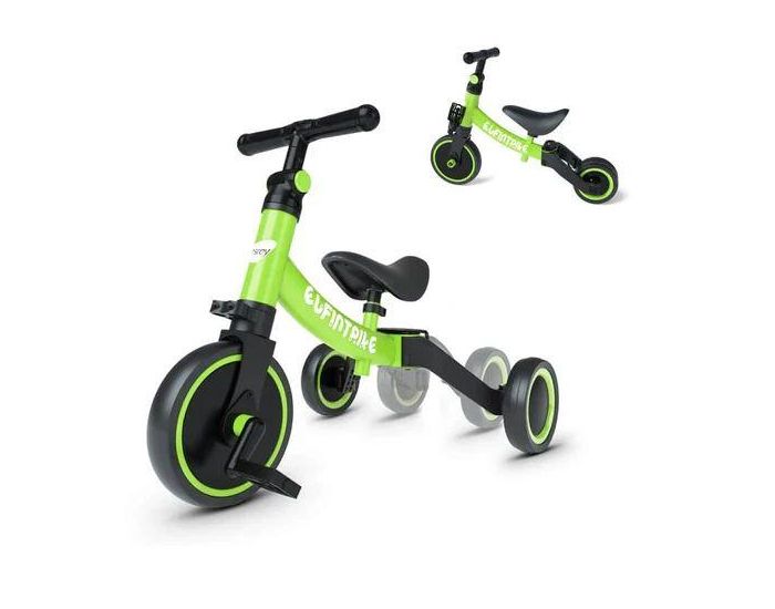 BESREY Tricycle Pliable Evolutif en Draisienne - Ds 1  4 ans