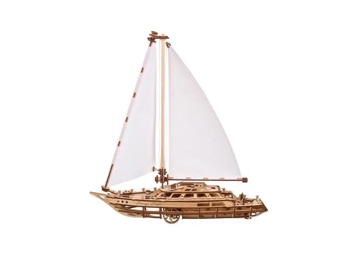 UGEARS Puzzle 3D Bateau  Voile Srnit - Ds 12 ans 