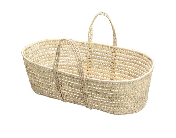 SEVIRA KIDS Couffin Panier en Fibre Naturelle - Moise