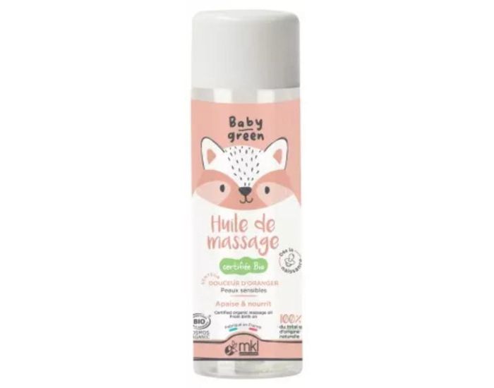 MKL GREEN NATURE Baby - Huile de Massage - Bio - 100 ml