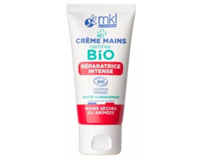 MKL GREEN NATURE Crme Mains Rparatrice Intense - Bio - 50 ml