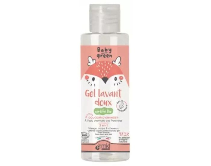 MKL GREEN NATURE Baby Gel Lavant Doux - Bio - 100 ml