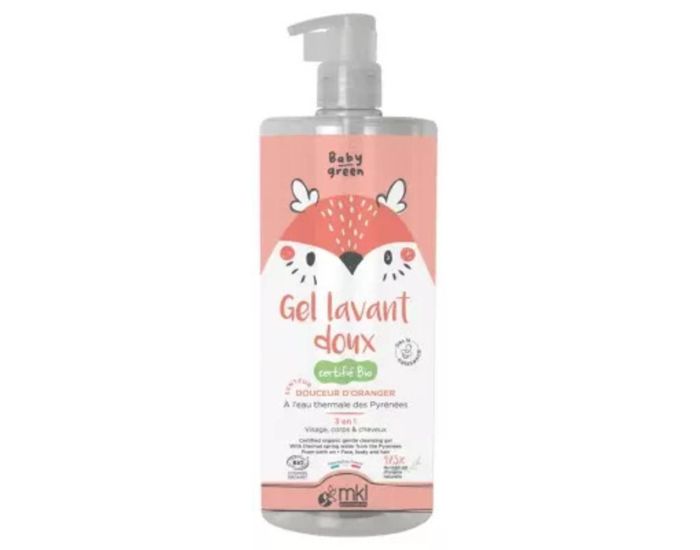 MKL GREEN NATURE Baby Gel Lavant Doux - Bio - 1 L