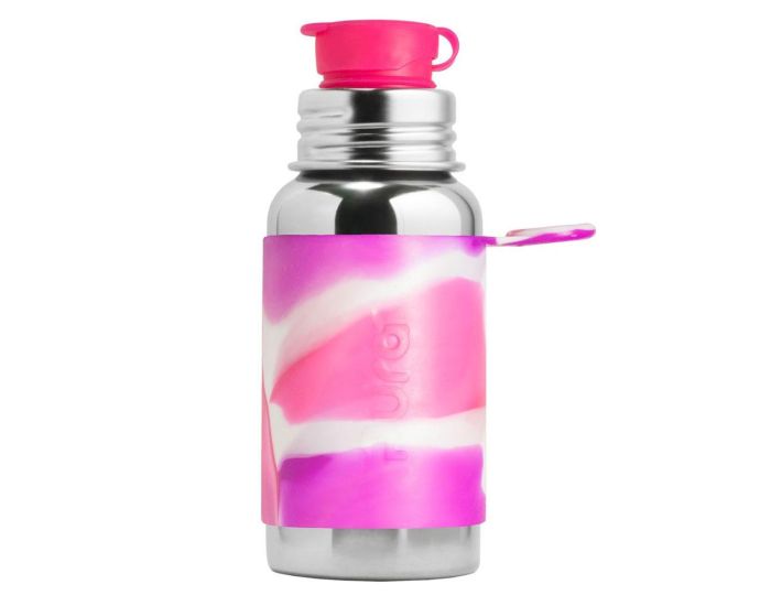 PURA Gourde Isotherme Sport en Inox - Pink 