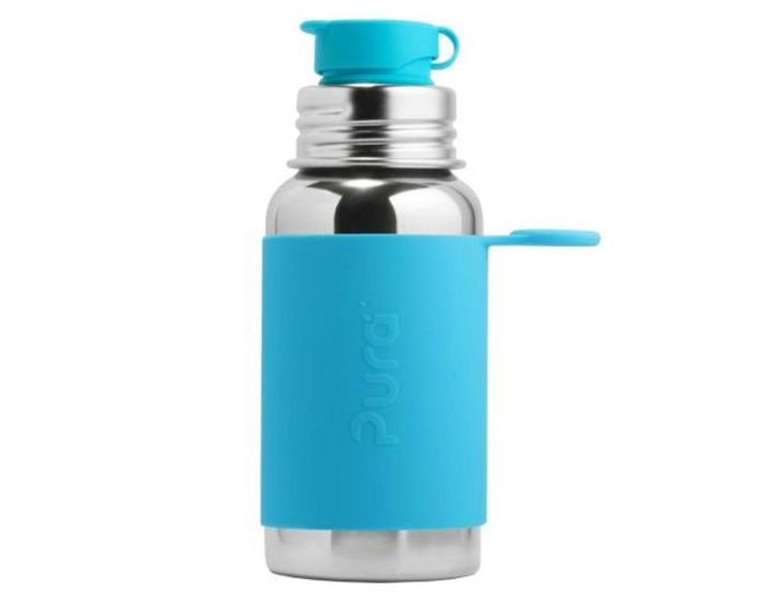 PURA Gourde Sport en Inox - Aqua - 550 ml